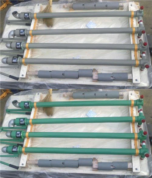 What are the design parameters of the drilling fluid gun?