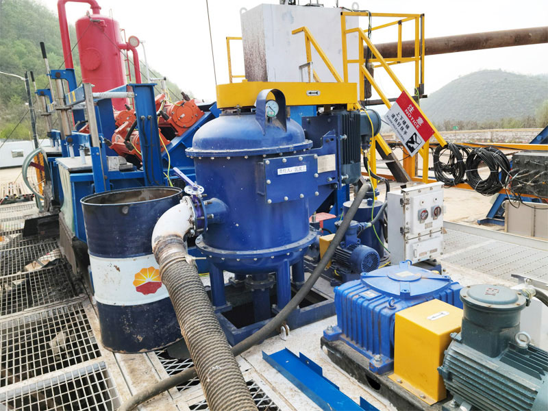 How effective is the drilling fluid degasser