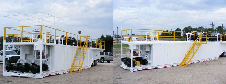 Truck Mounted Mud Circulation System