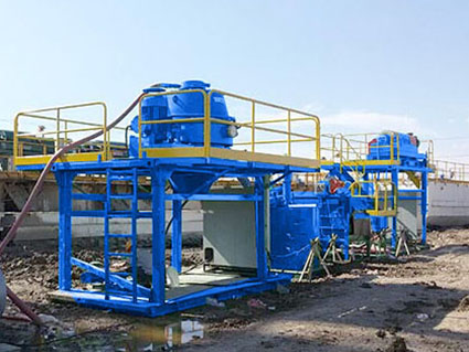 oil-based mud treatment system