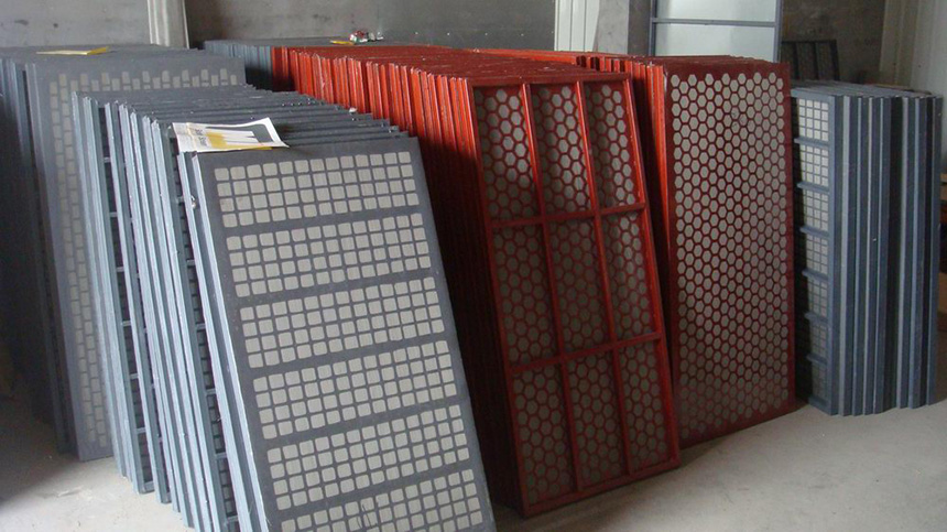 composite frame shaker screen